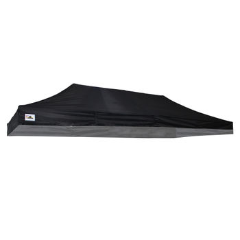 4m x 6m Gala Shade Pro Gazebo Canopy (Black)